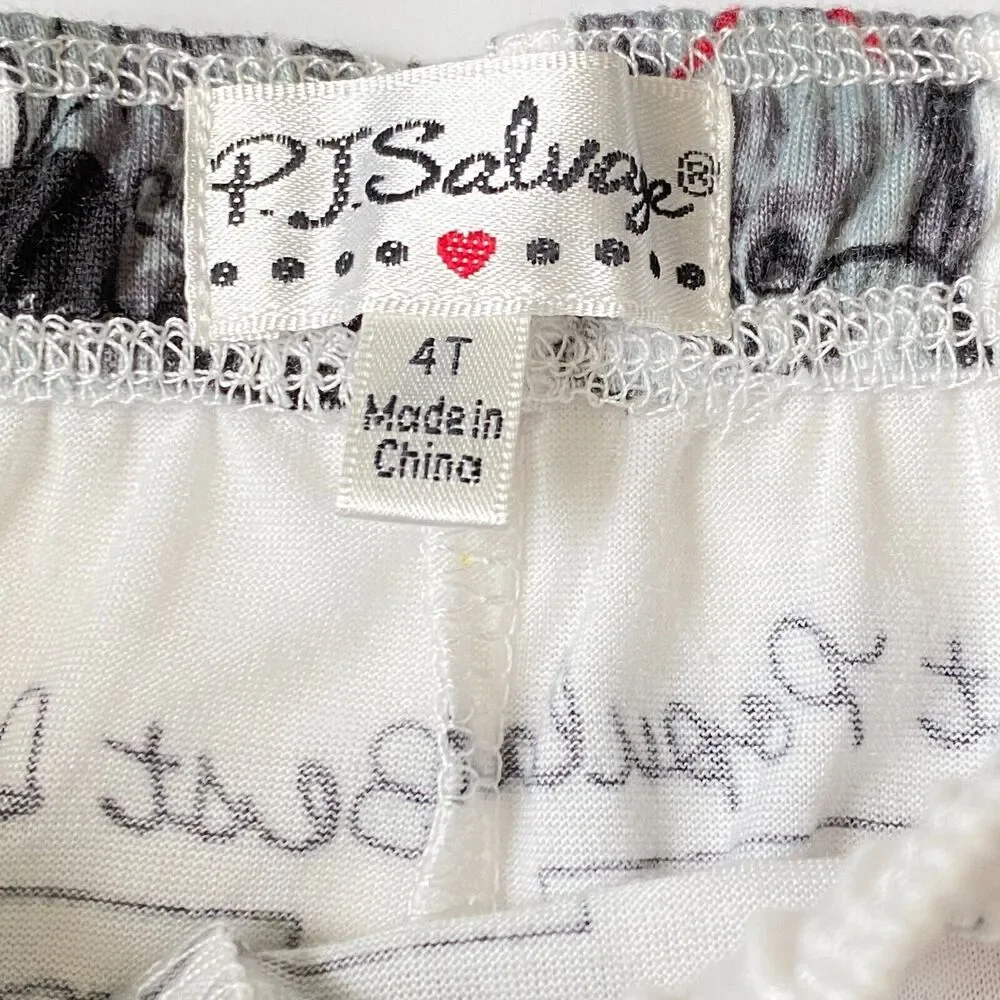 Girls Pajamas Size 4, Nightgowns Pants PJs PJ SALVAGE CARTER'S OLD NAVY Lot of 3